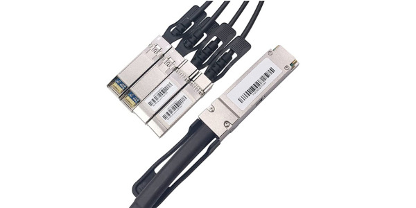  3Meters QSFP+ to 4 SFP+ DAC Cable 