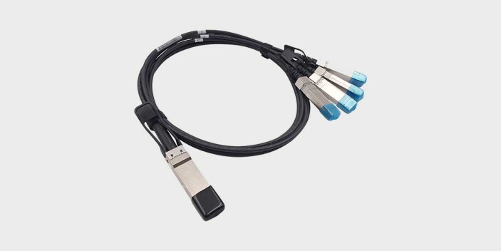 3Meters QSFP+ to 4 SFP+ DAC Cable