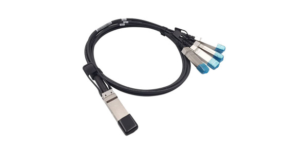  3Meters QSFP+ to 4 SFP+ DAC Cable 